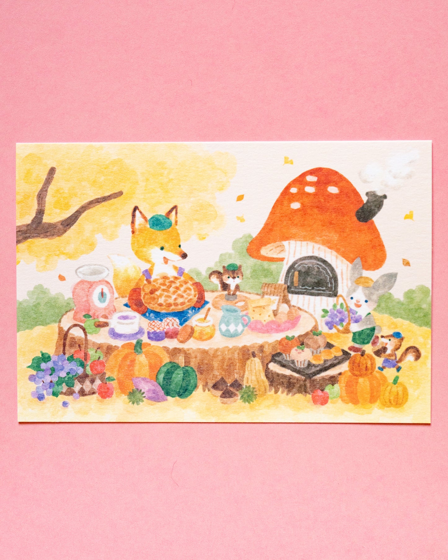 Autumn Forest Table Menu