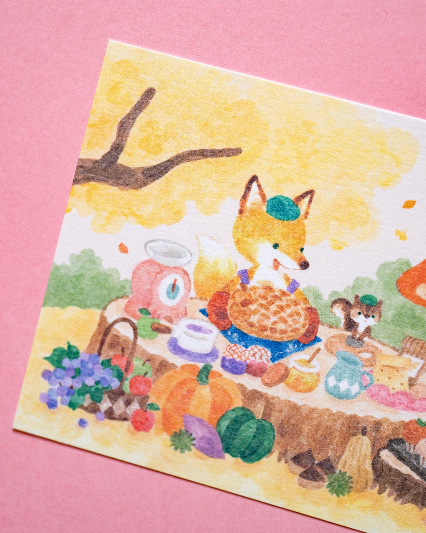 Autumn Forest Table Menu