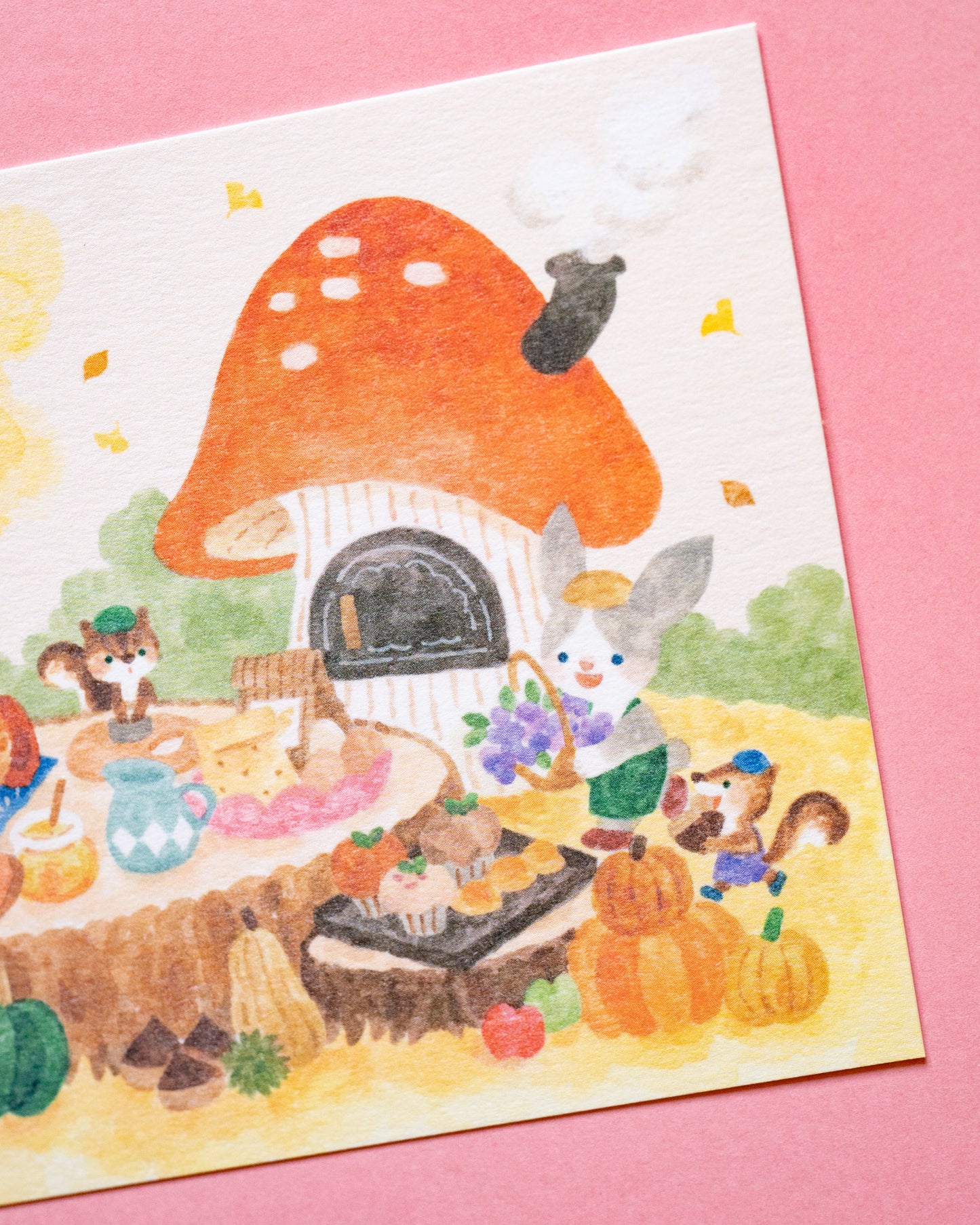 Autumn Forest Table Menu