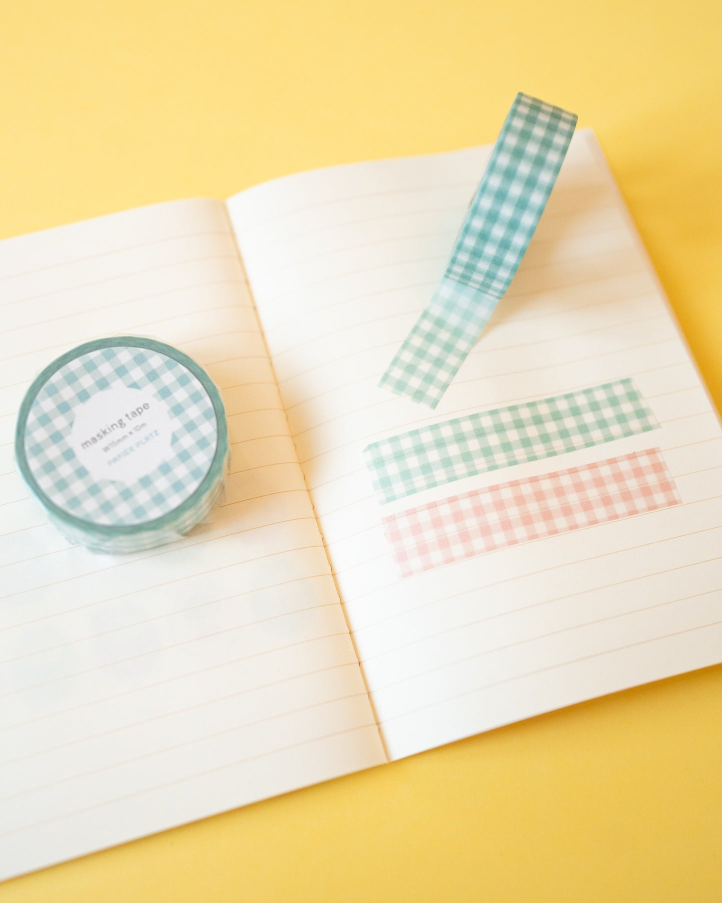 Masking Tape Vichy Aquamarine