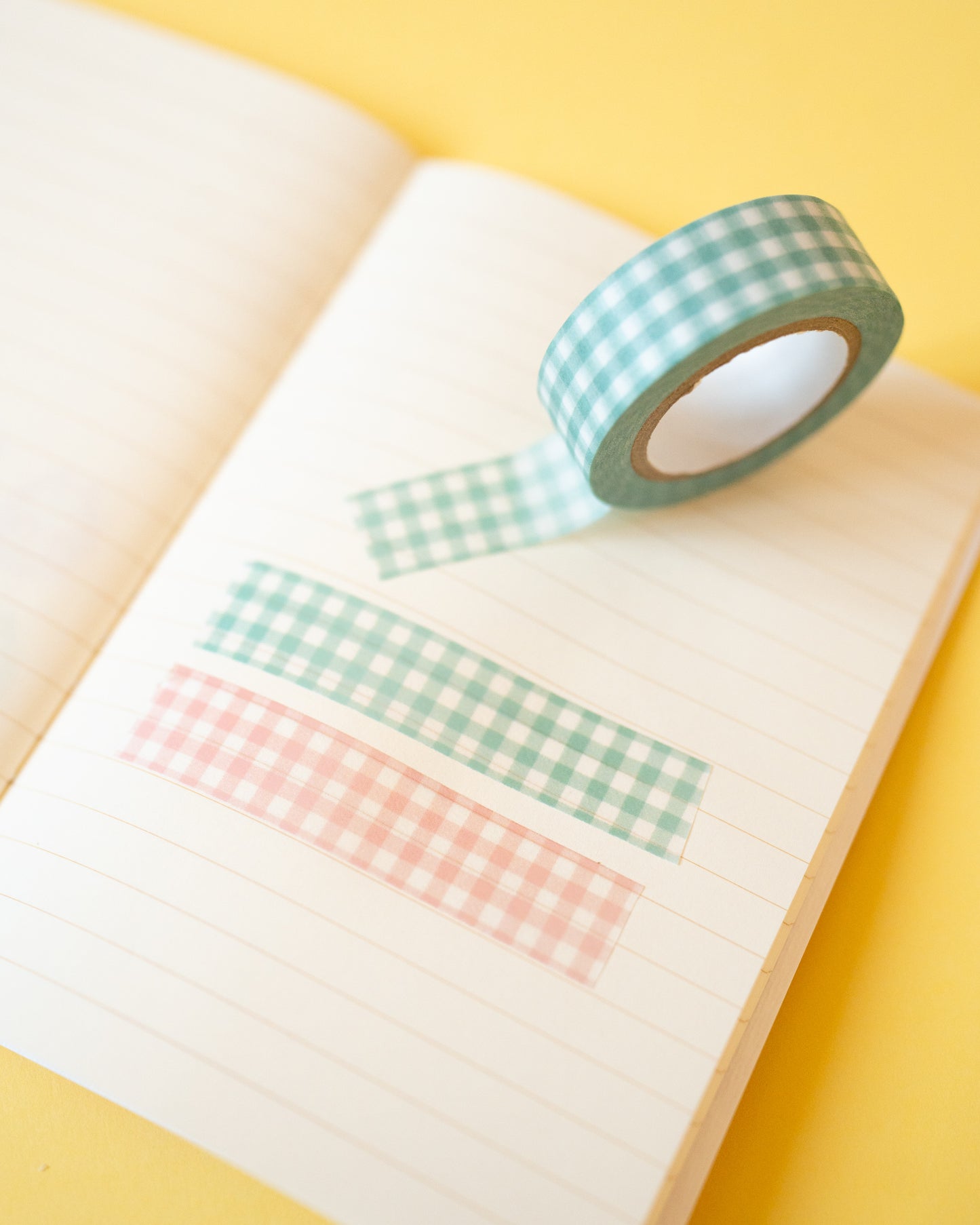 Masking Tape Vichy Aquamarine
