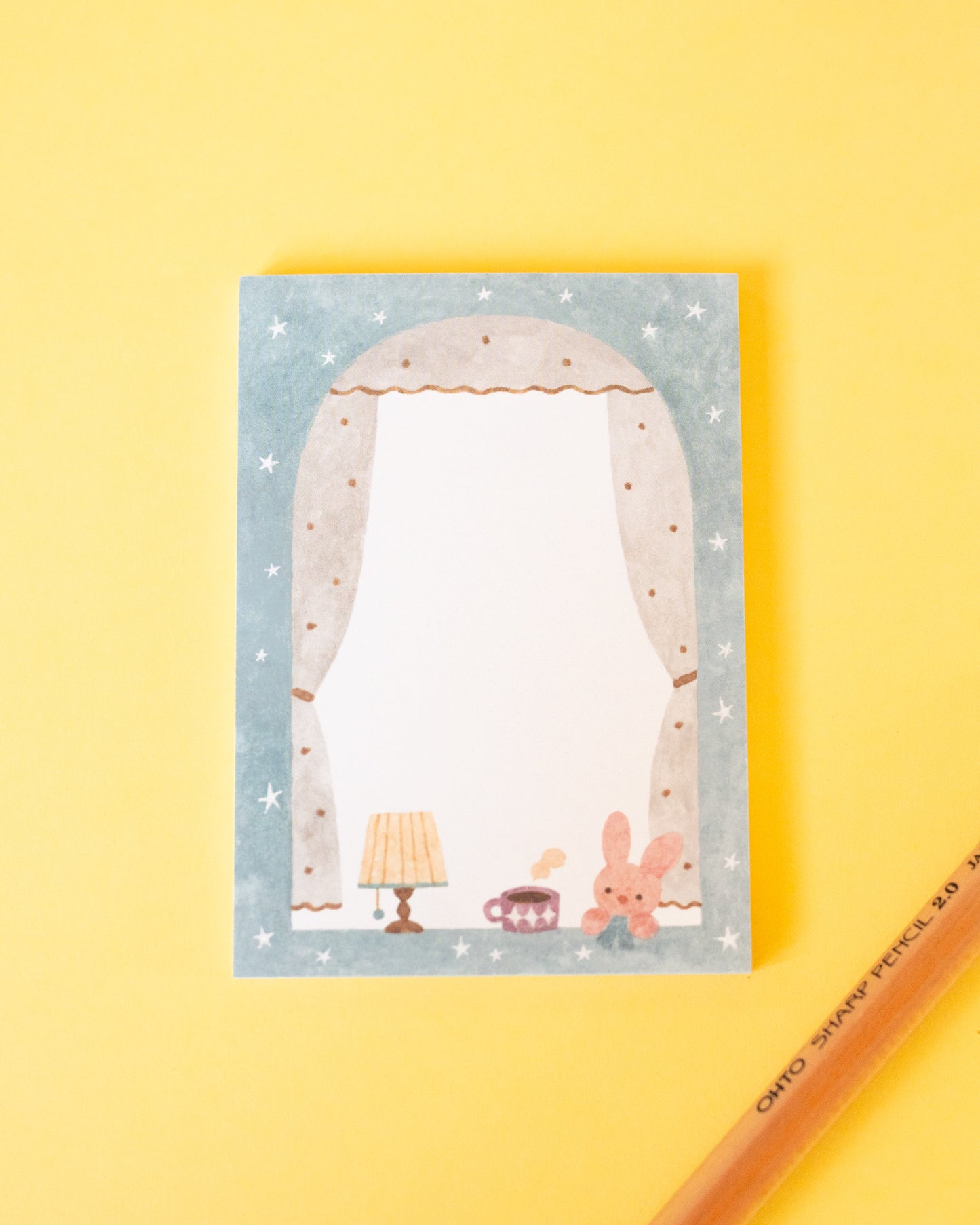 Coffee with a Rabbit Notepad