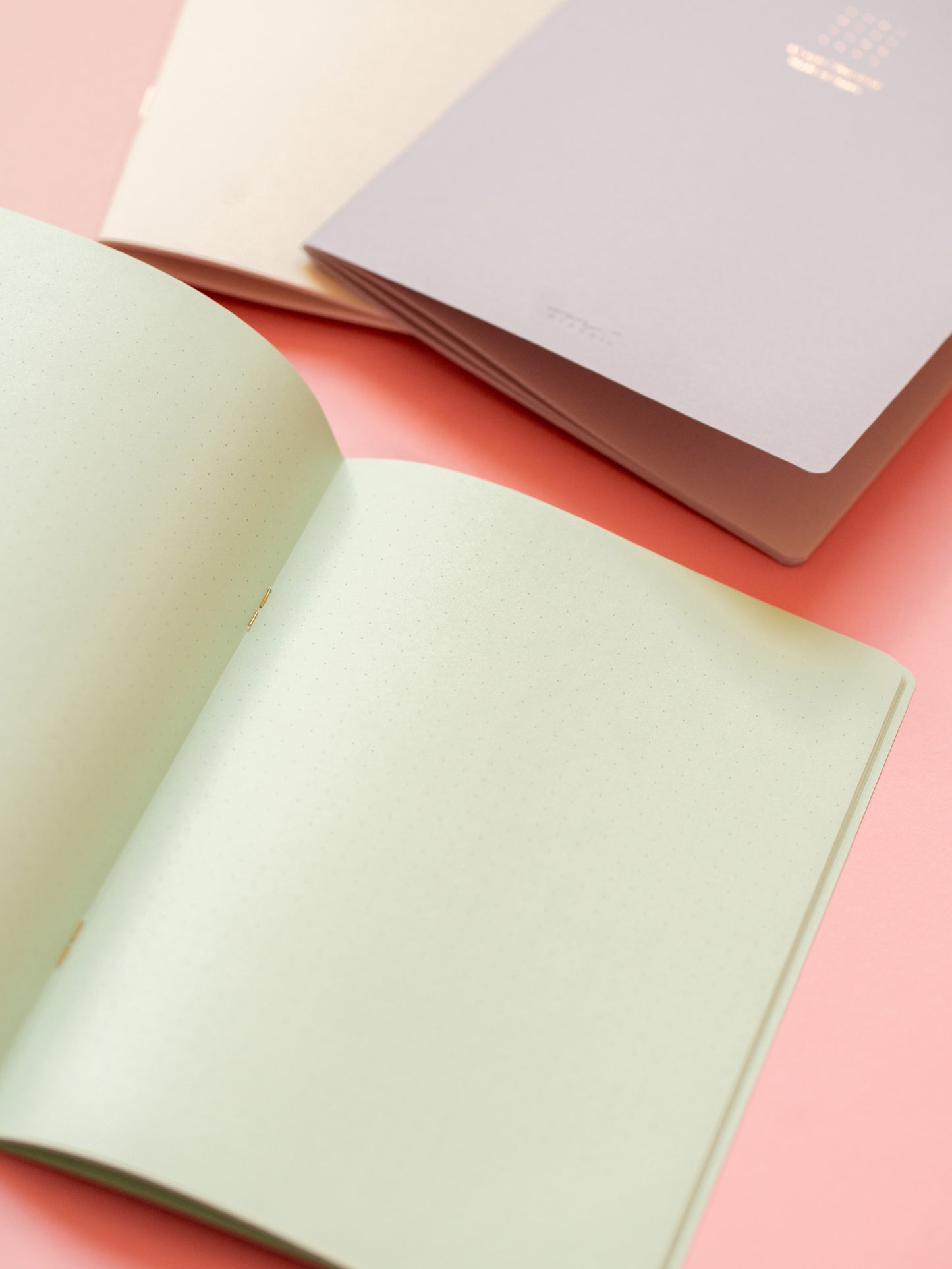 Midori Green Dotted A5 Notebook