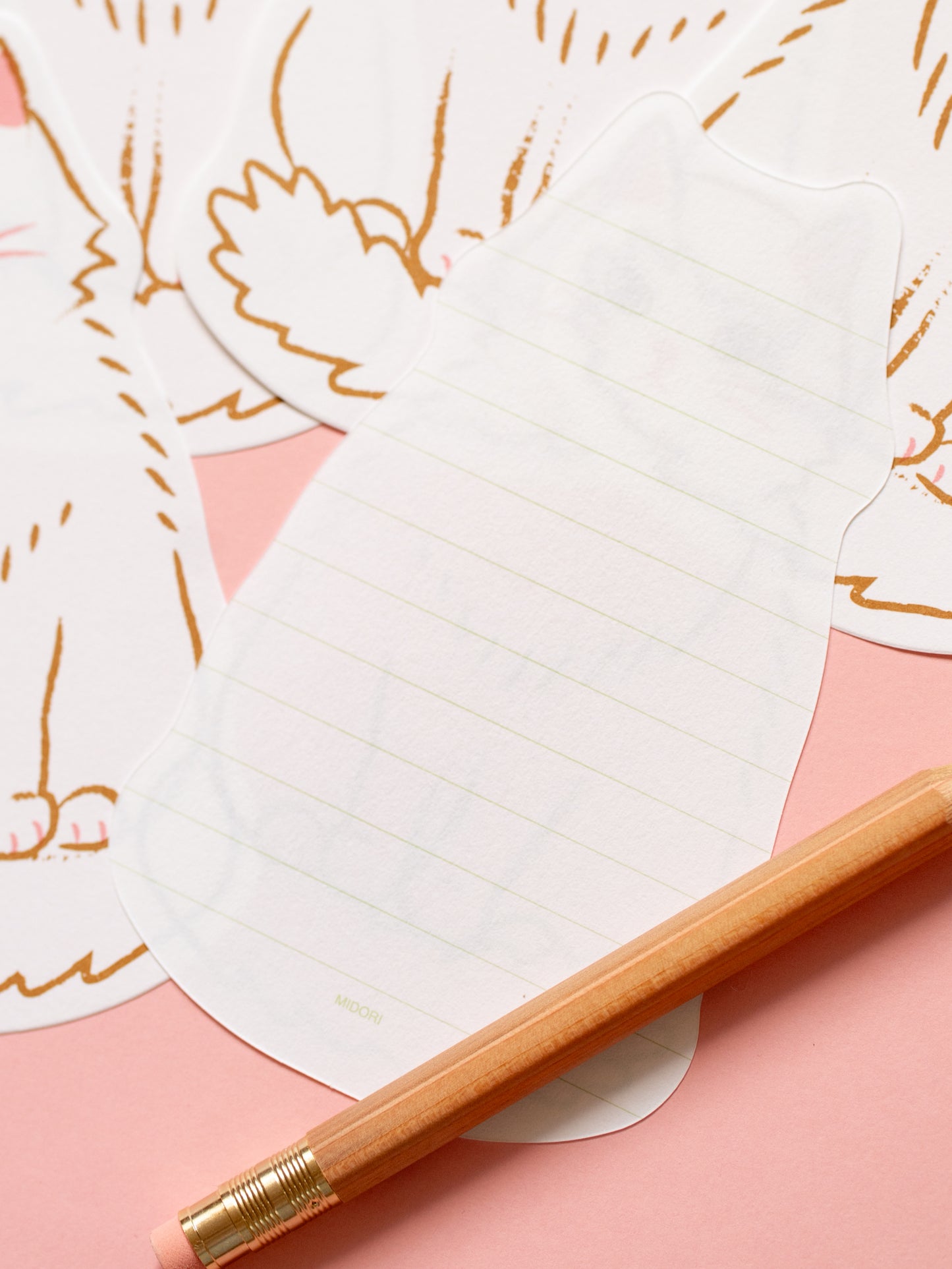 Kit de papier à lettre Chat Midori