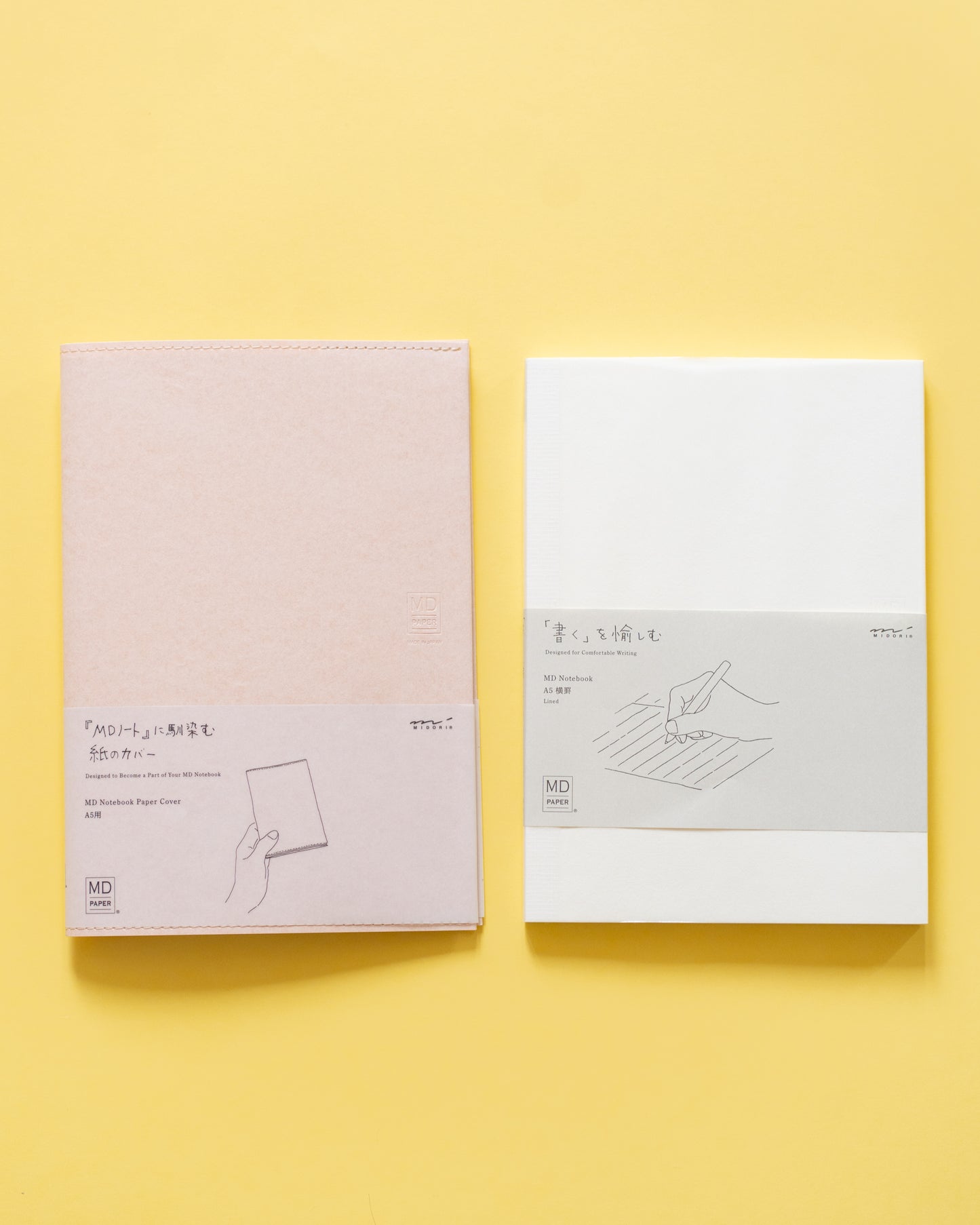 Couverture pour carnet MD Paper format A5