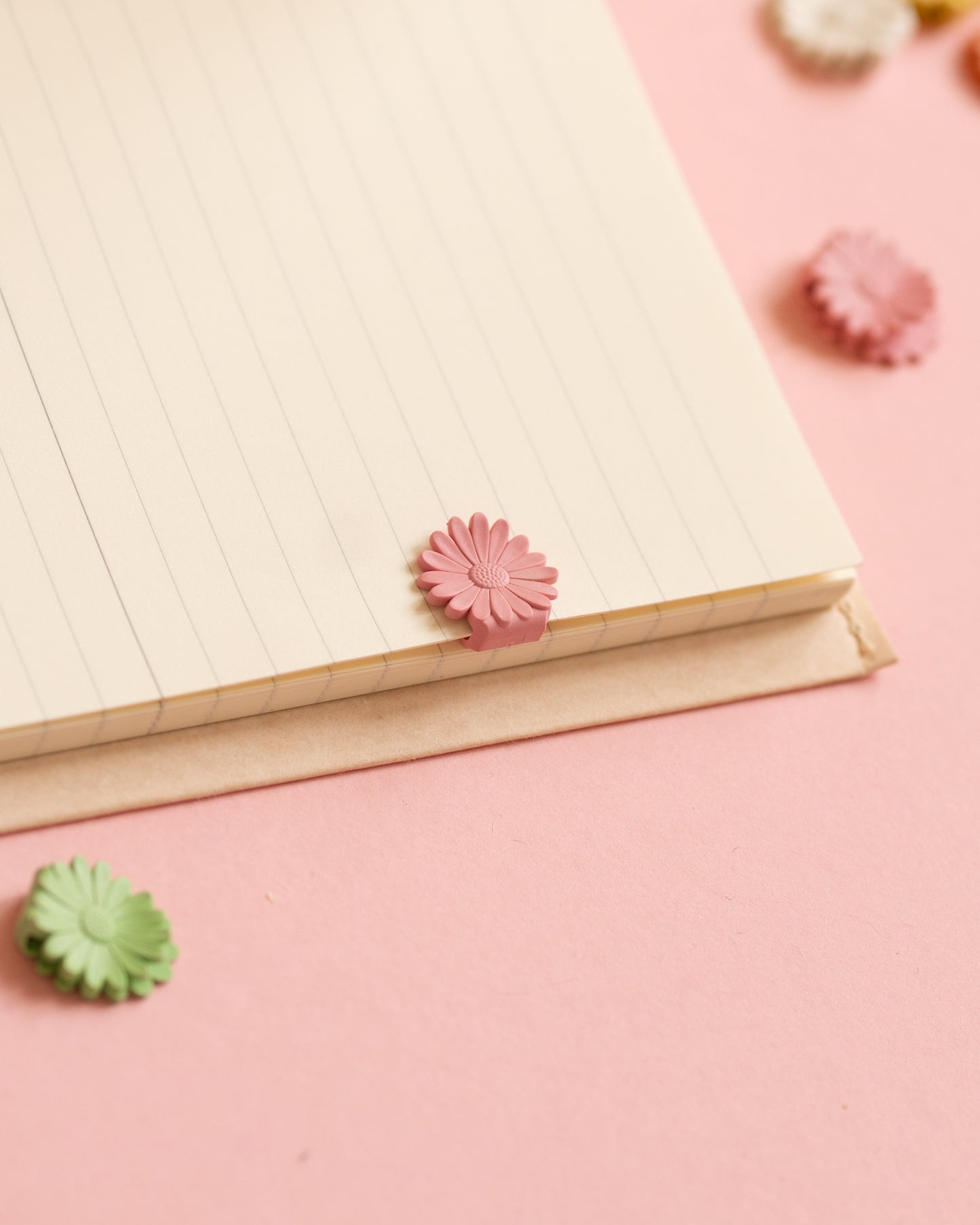 Trombones/Marque-pages Fleurs P-51 Clips Midori