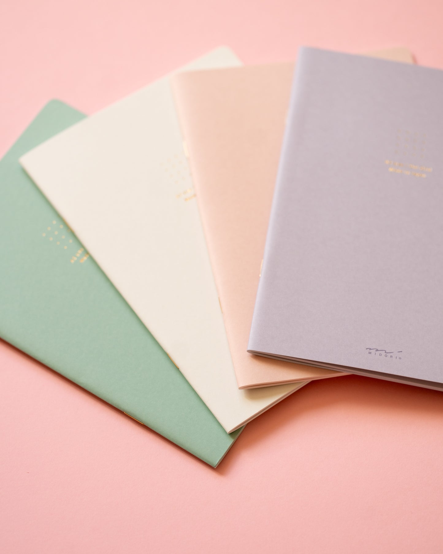 Midori White Dotted Notebook