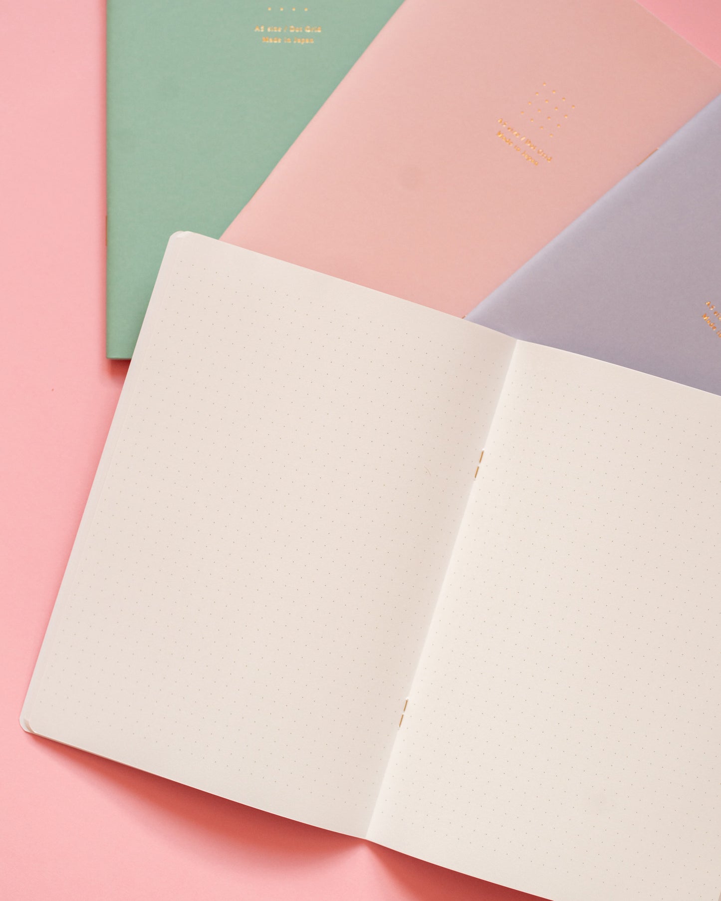 Midori White Dotted Notebook