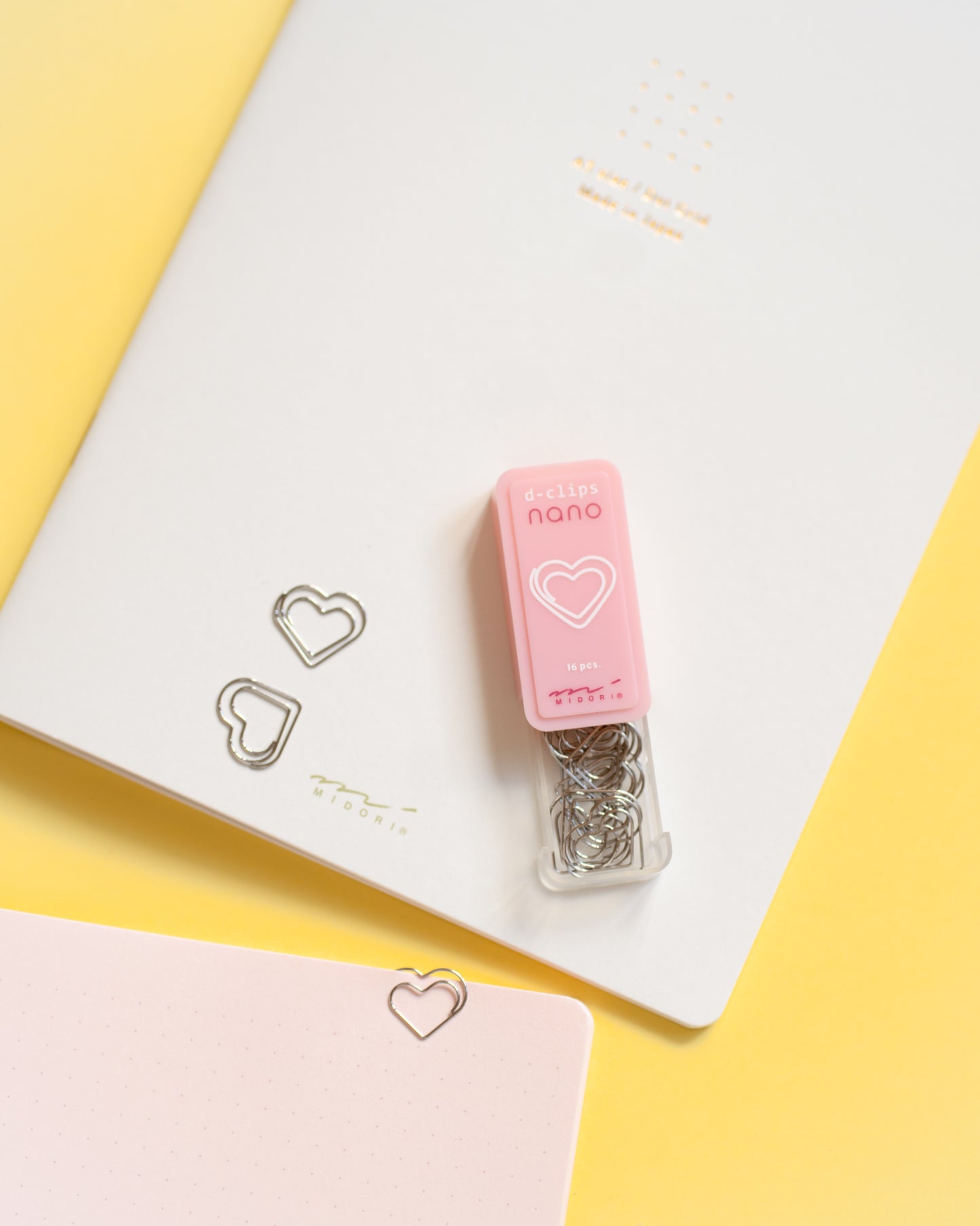 Heart Paperclips D-clip Nano Midori