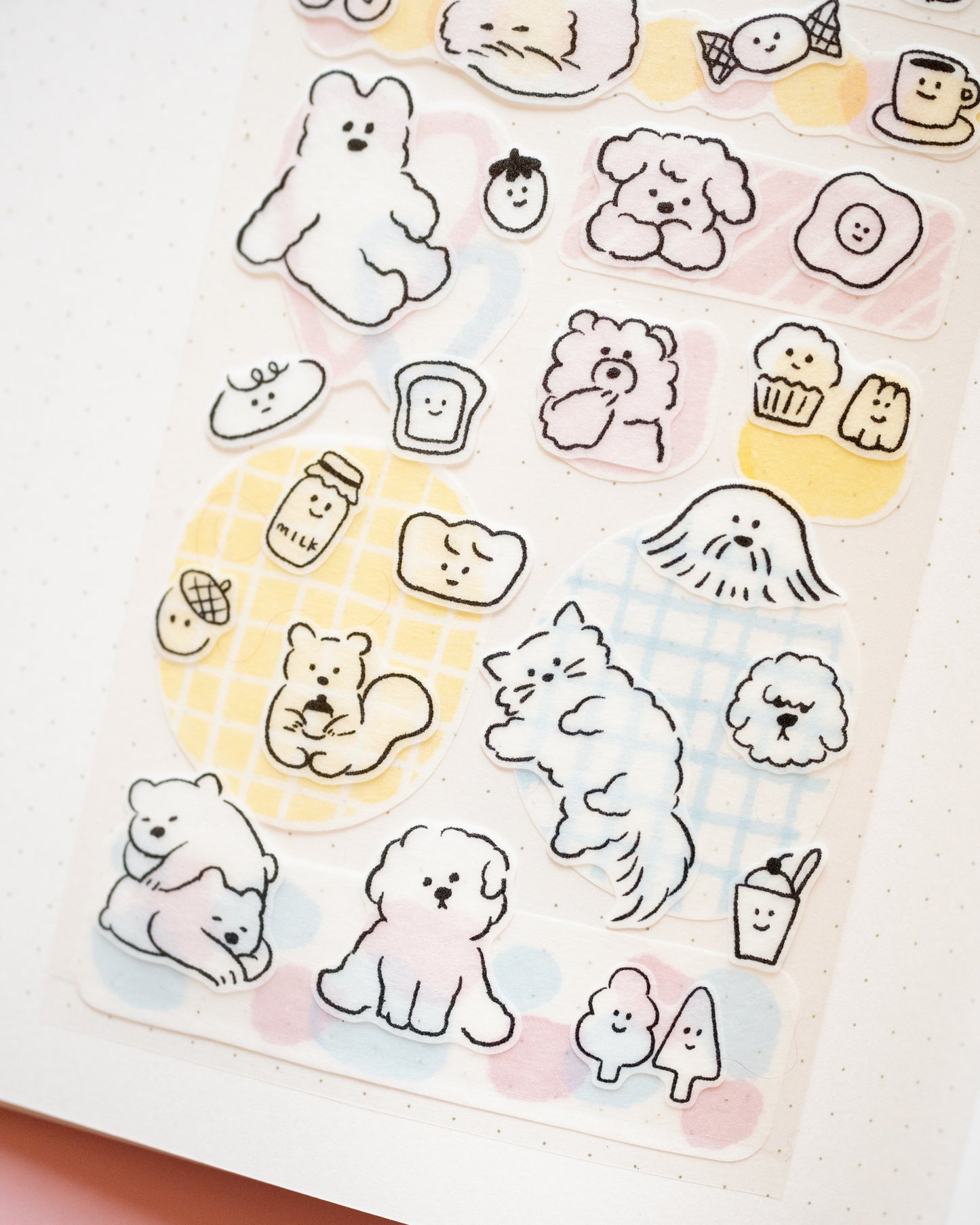 Midori Cute Animal Stickers