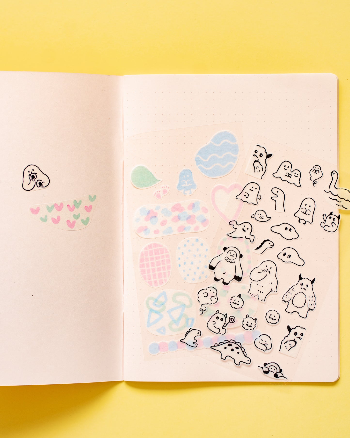 Stickers Monstres Mignons Midori