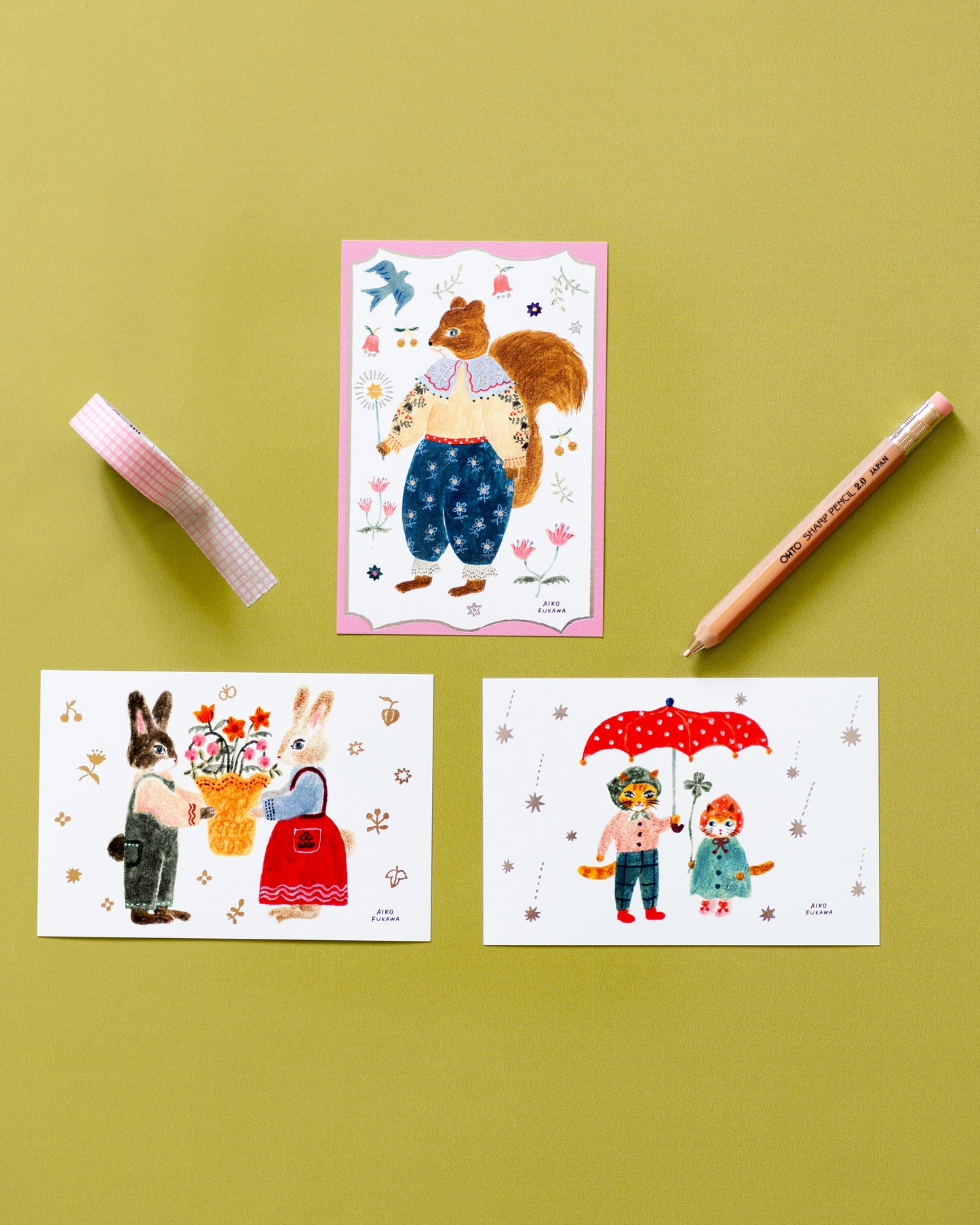 Aiko Fukawa Postcard Shooting Stars