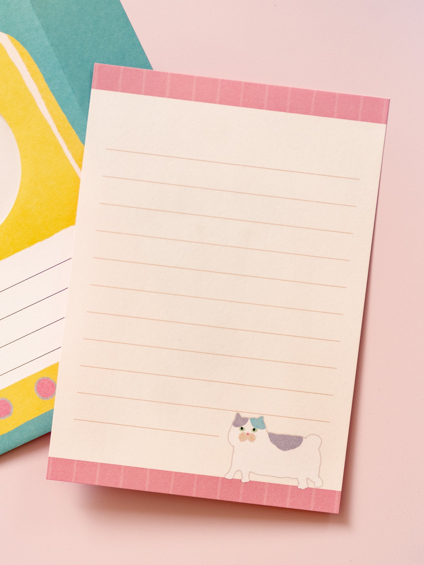 Kit de papier à lettre et enveloppes Le Chat messager