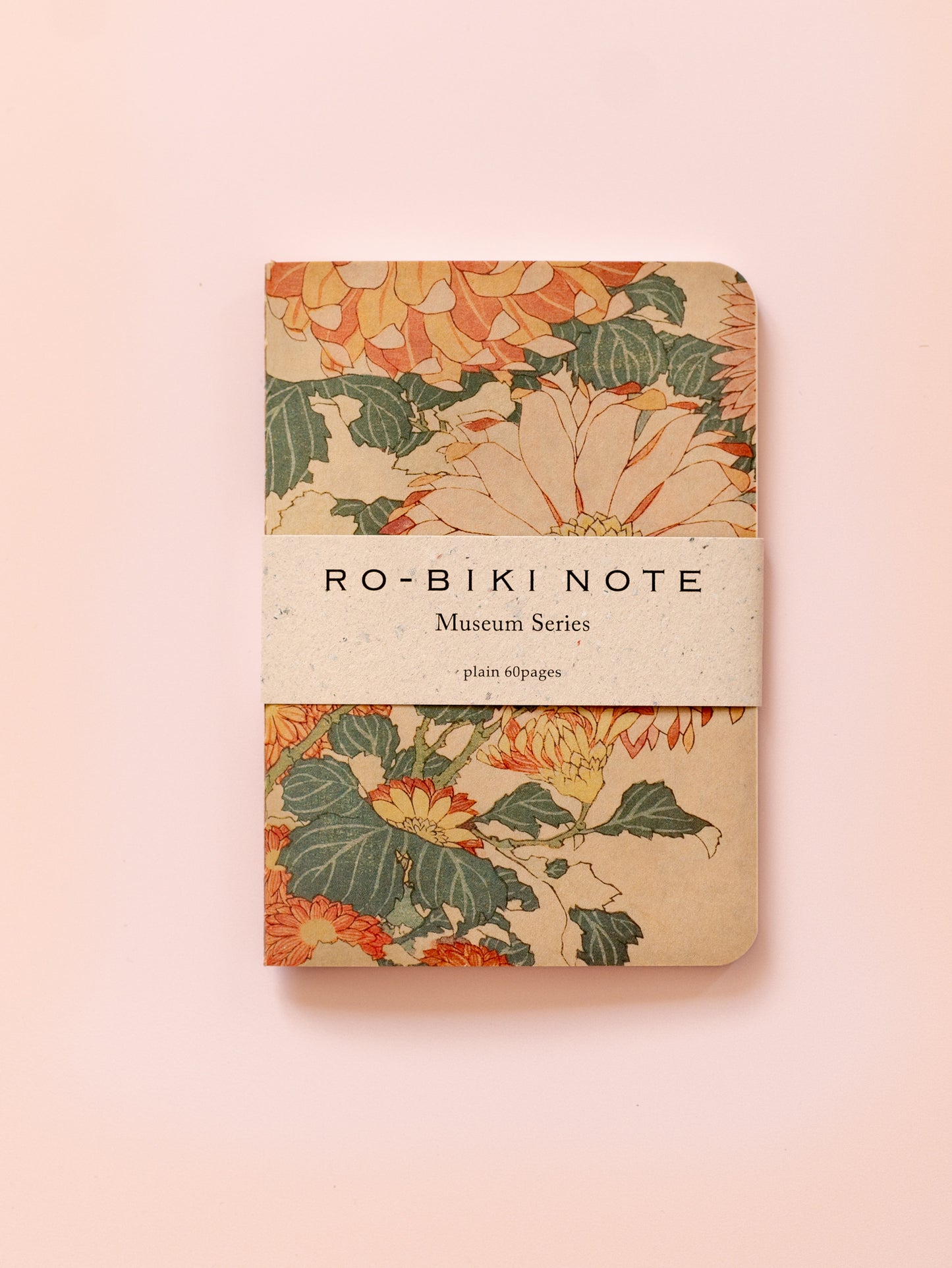 Carnet RO-BIKI Note Série Musée Chrysanthèmes