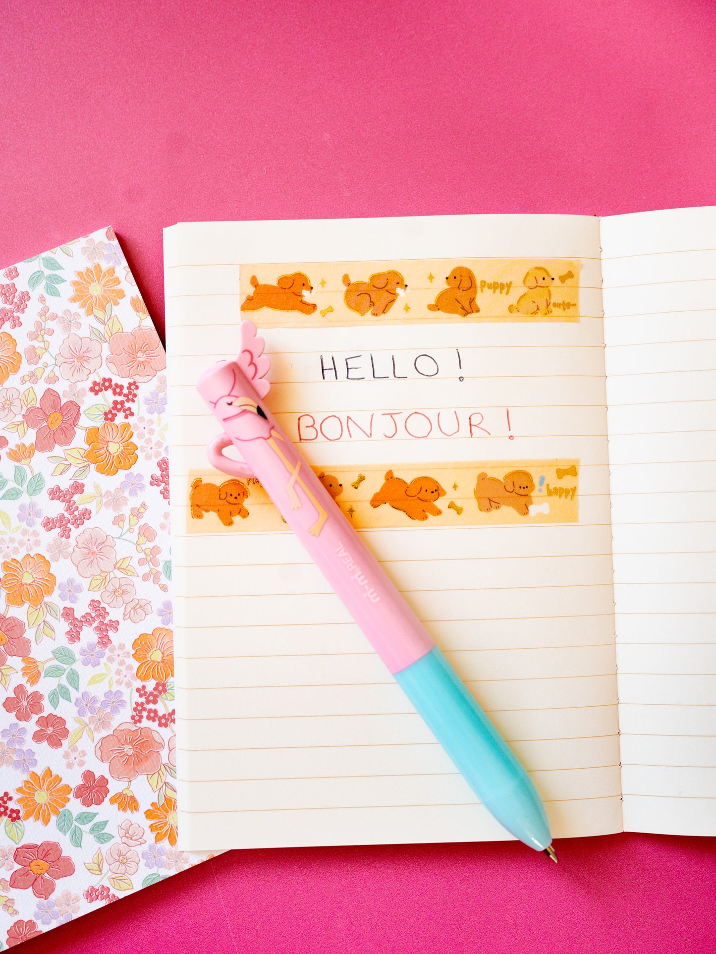 Carnet Risette Fleurs