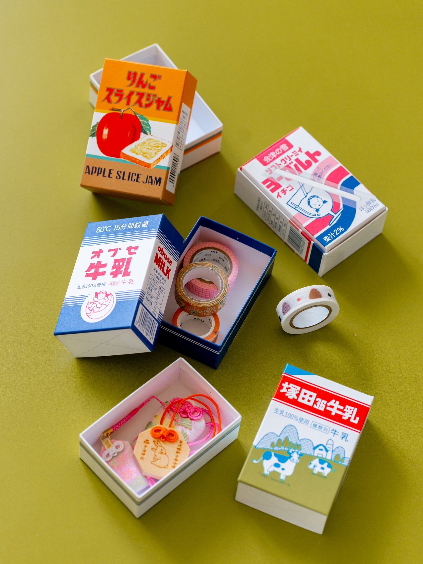 Boites Packaging Retro