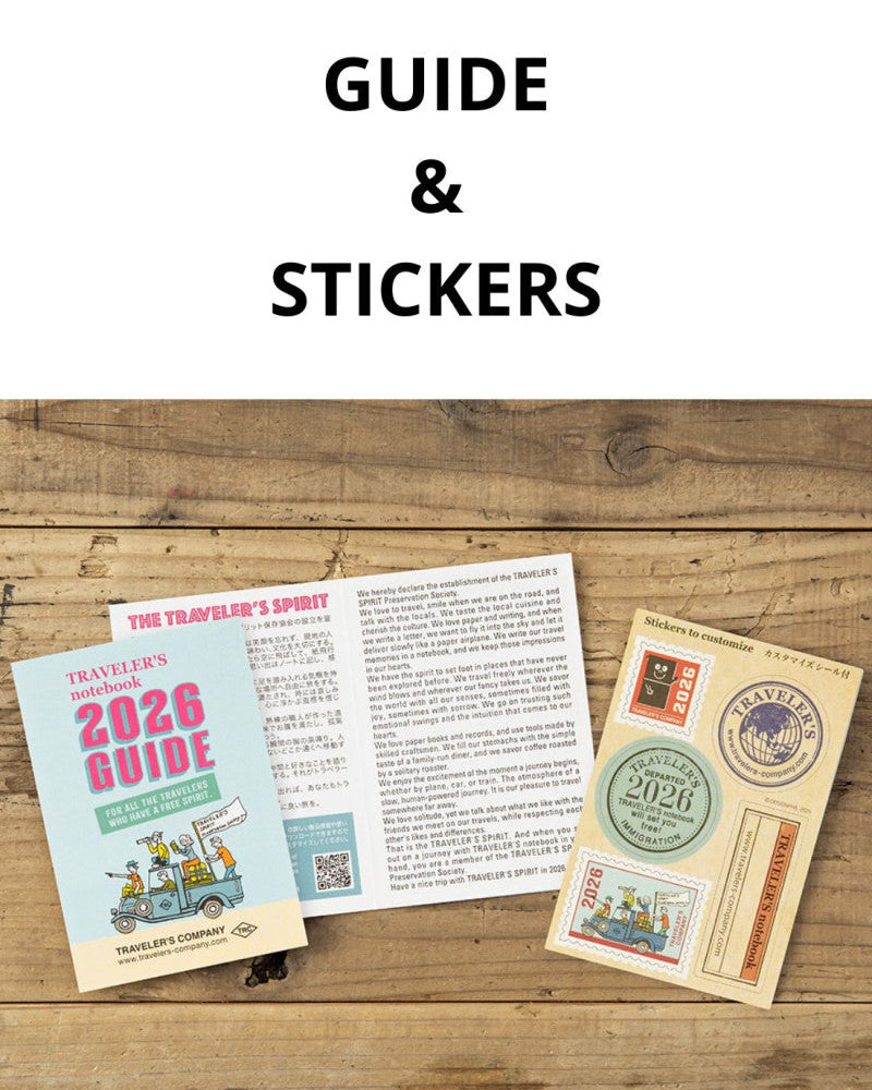 Agenda Mensuel 2026 Passeport Traveler's Company Notebook