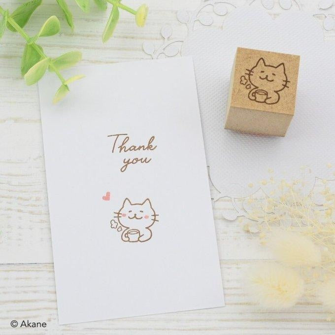 Tampons Chat Boisson Chaude