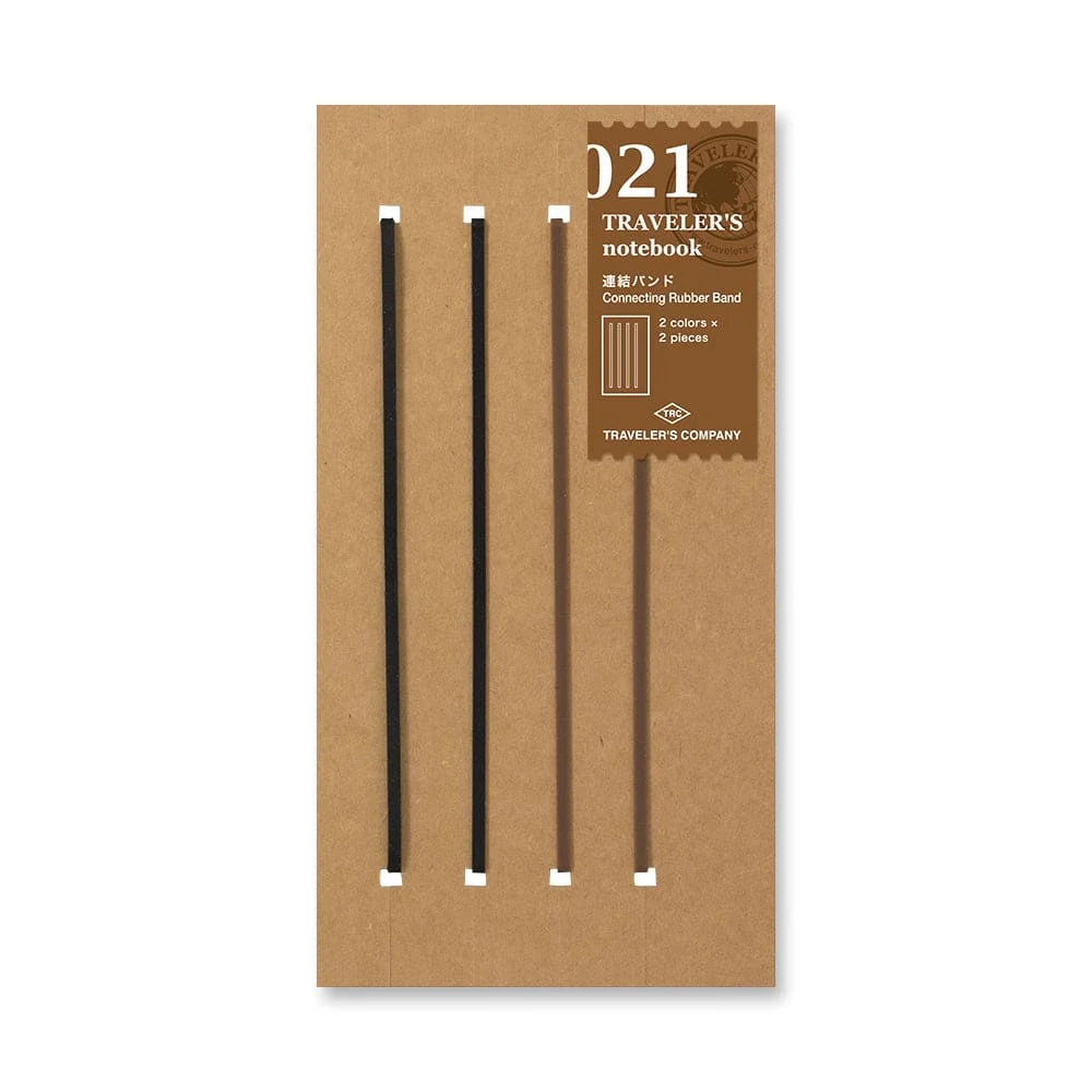 Elastiques à Relier Regular TRAVELER'S notebook Refill Connecting Rubber Band 021