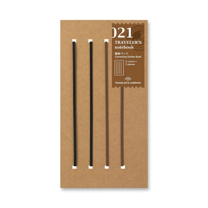 Elastiques à Relier Regular TRAVELER'S notebook Refill Connecting Rubber Band 021