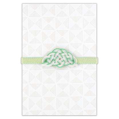 Élastique Décoratif avec Nœud Mizuhiki Vert