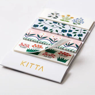 Kitta Pre-Cut Flower Masking Tape Booklet 5