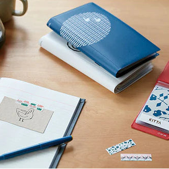 Kitta Pre-Cut Flower Masking Tape Booklet 5