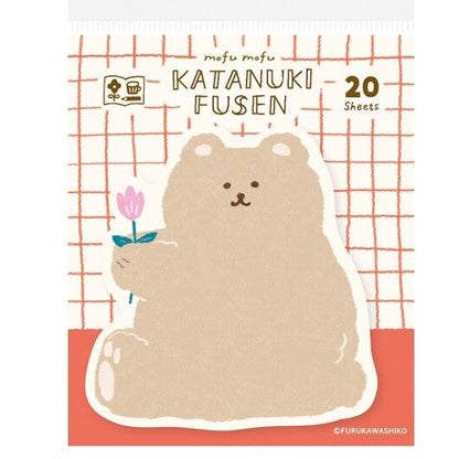 Notes Autocollantes Watashibiyori Fluffy Bear Furakawa Paper