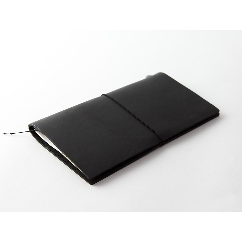 Traveler's Company Notebook Regular Black - Starter Kit