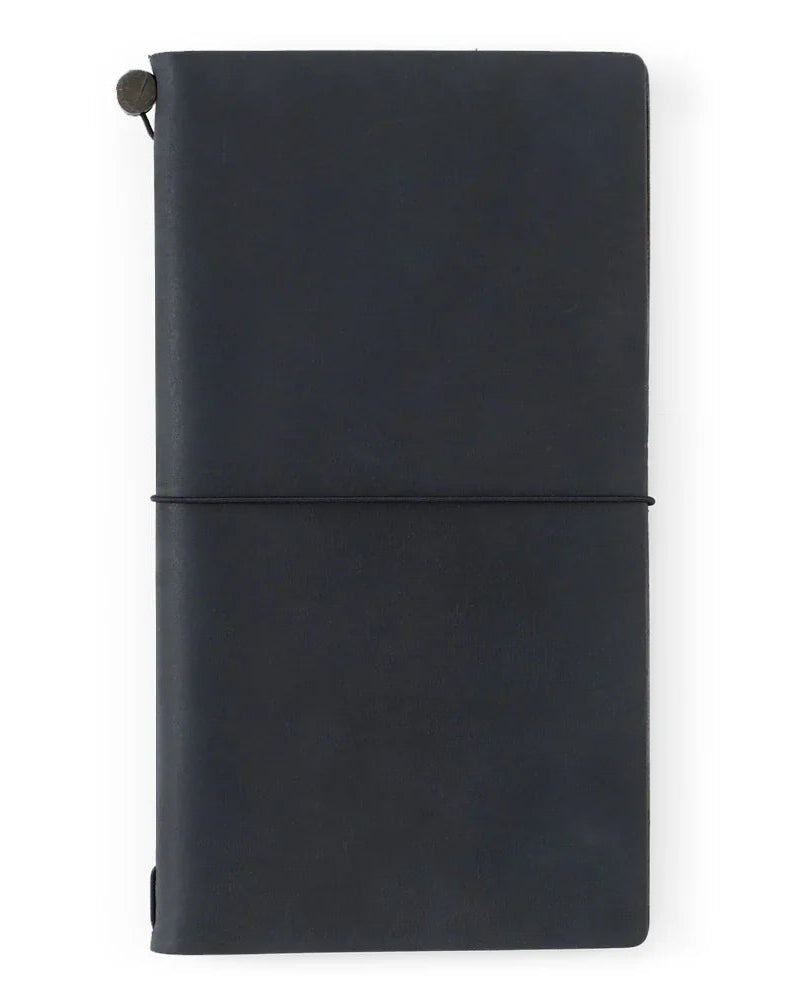 Traveler's Company Notebook Regular Black - Starter Kit