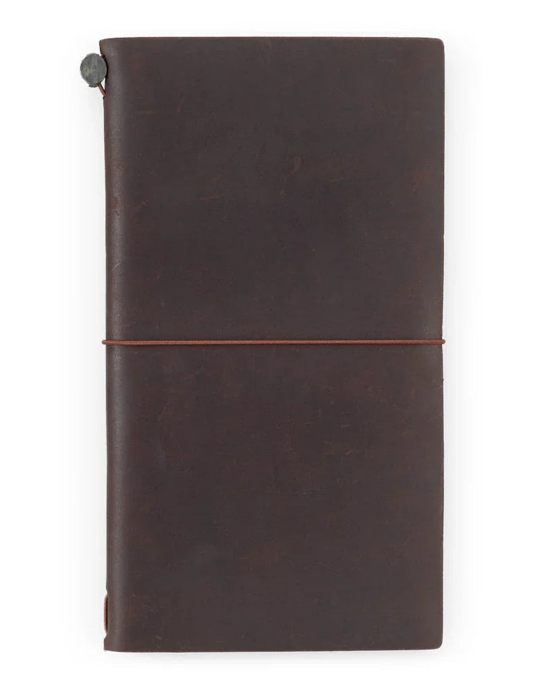 Traveler's Company Notebook Regular Marron - Kit de démarrage