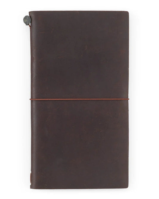 Traveler's Company Notebook Regular Marron - Kit de démarrage