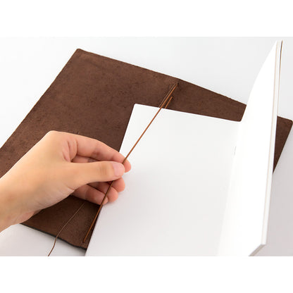 Traveler's Company Notebook Regular Marron - Kit de démarrage