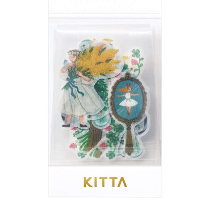 Stickers Flakes Champêtre Hitotoki Kitta KIm Jim
