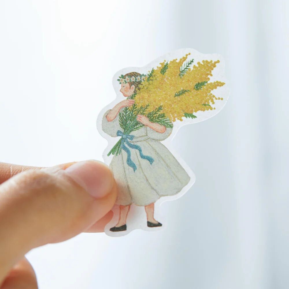 Country Flakes Stickers Hitotoki Kitta KIm Jim