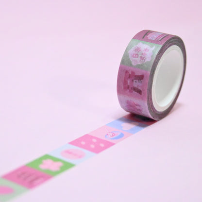 Masking Tape Rainbowholic × Tazdaunicorn Spring Sakura Journey