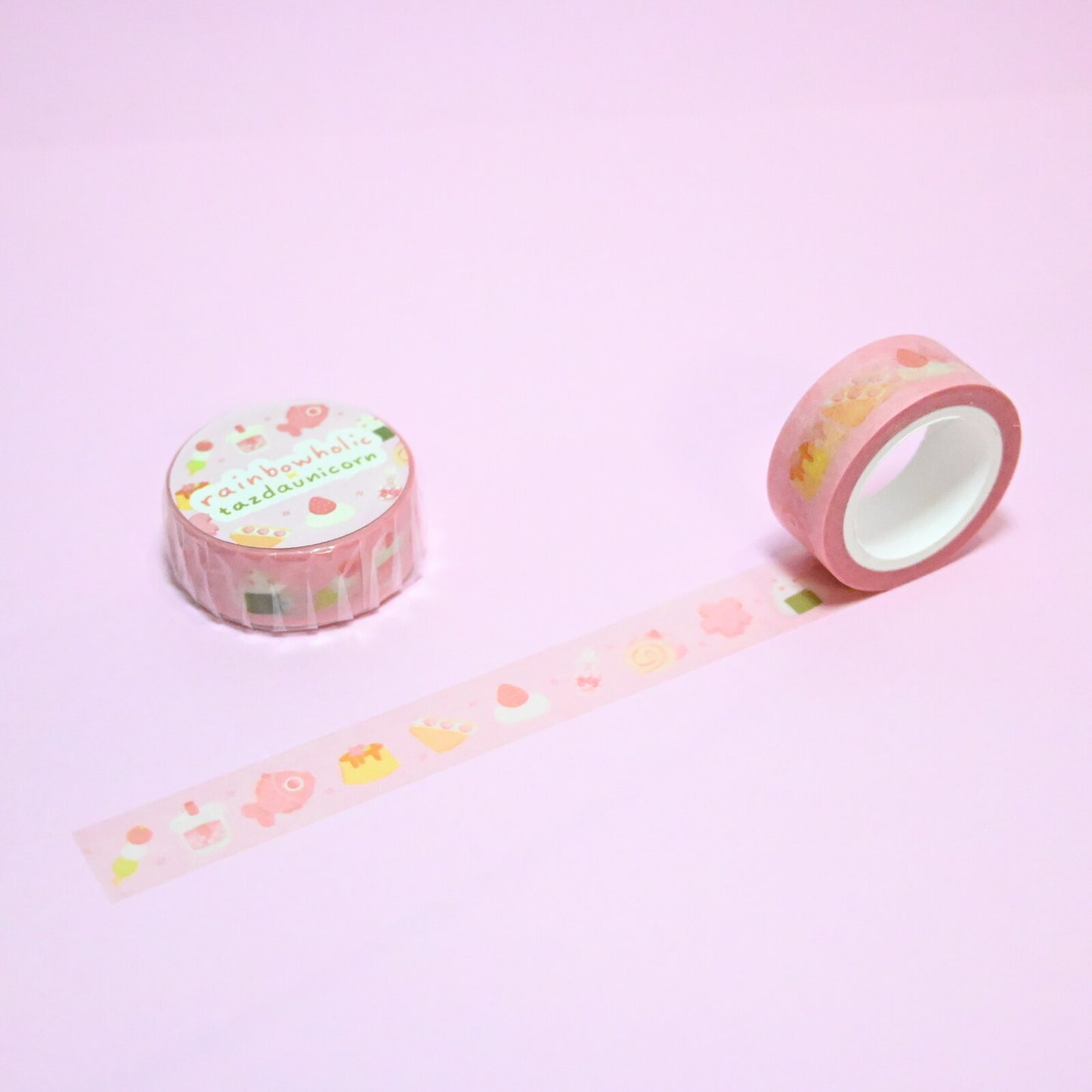 Masking Tape Rainbowholic × Tazdaunicorn Spring Sakura Sweets