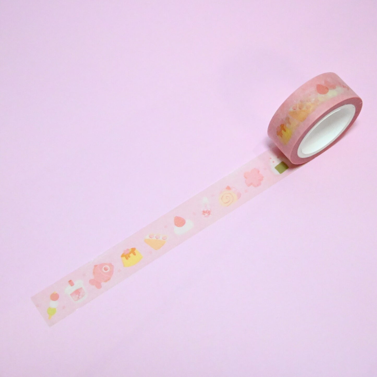 Masking Tape Rainbowholic × Tazdaunicorn Spring Sakura Sweets