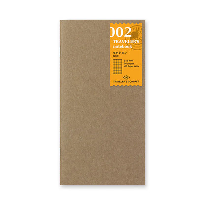 Carnet Quadrillé Regular Traveler's Company Notebook 002