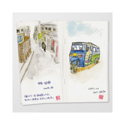 Carnet Papier Dessin Regular Traveler's Company Notebook 012