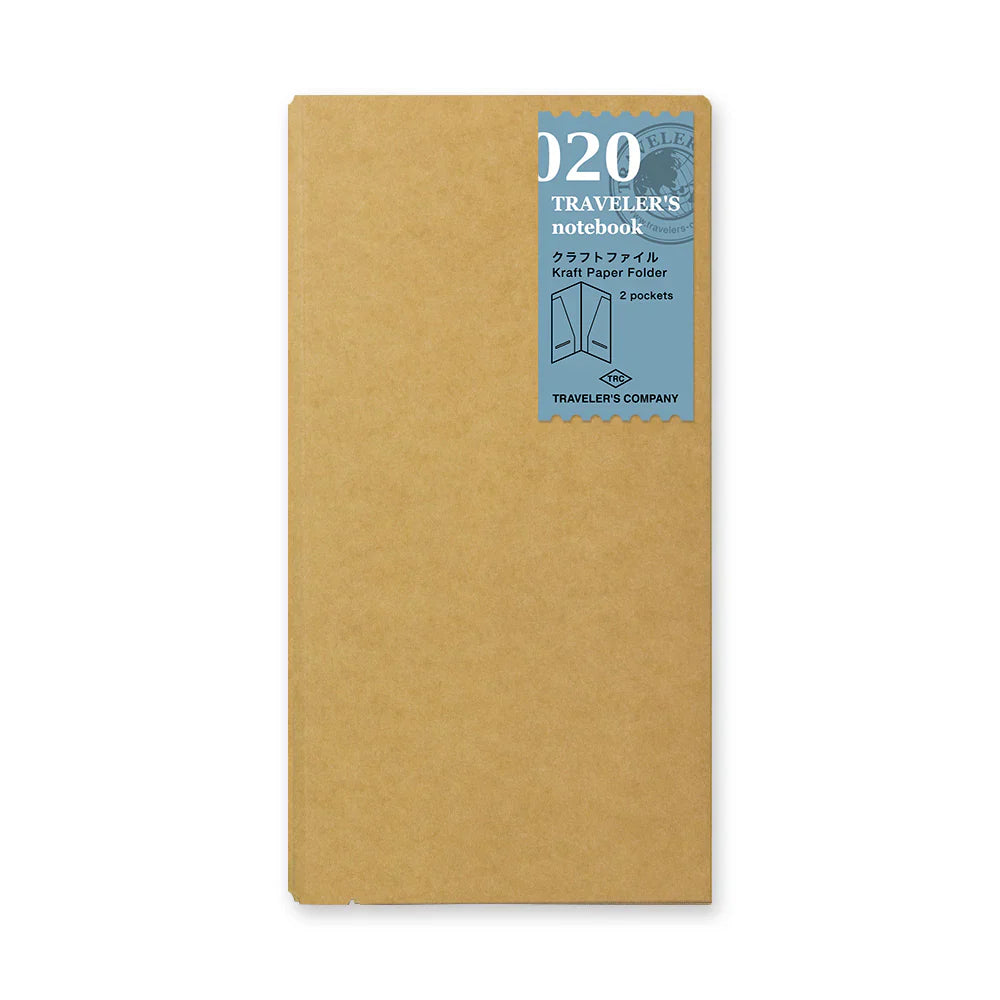 Regular Traveler's Company Kraft Paper Sleeve Notebook 020