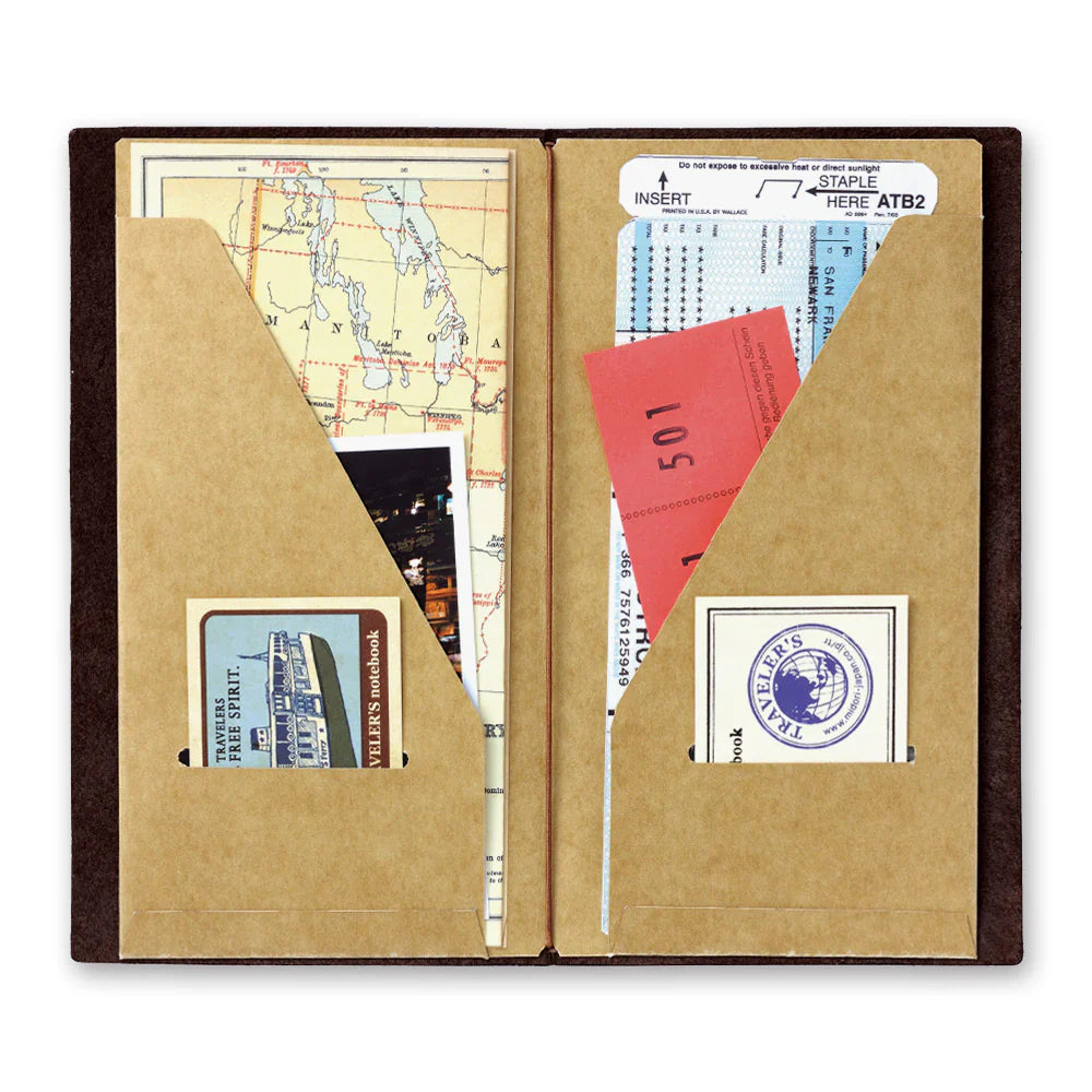 Regular Traveler's Company Kraft Paper Sleeve Notebook 020