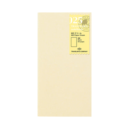 MD Paper Regular Traveler's Company Cream Paper Notebook 025