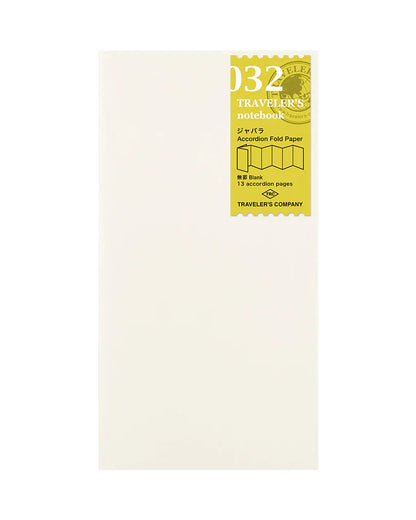 Regular Traveler's Company Accordion Notebook 032