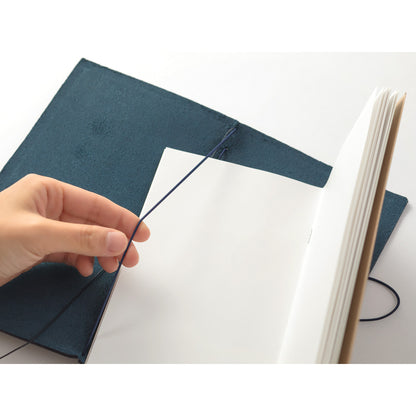 Traveler's Company Notebook Regular Blue - Starter Kit