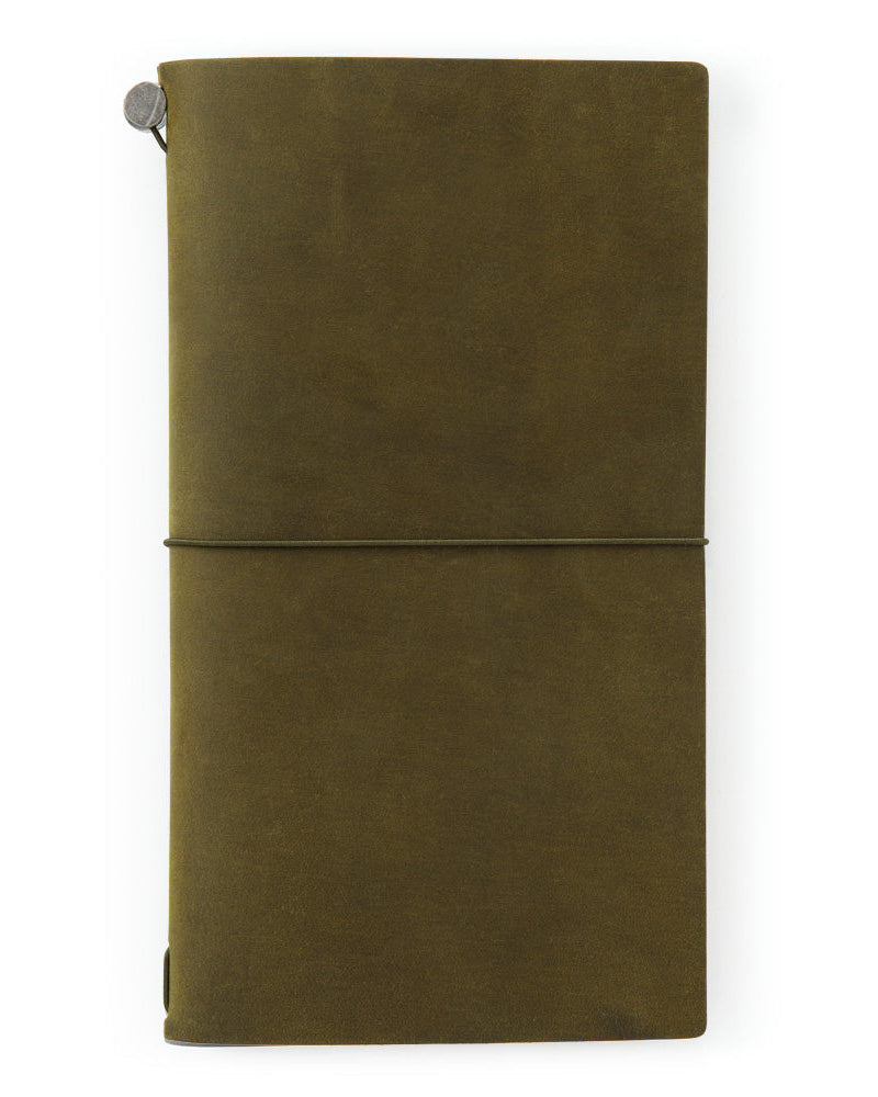 Traveler's Company Notebook Regular Olive - Kit de démarrage