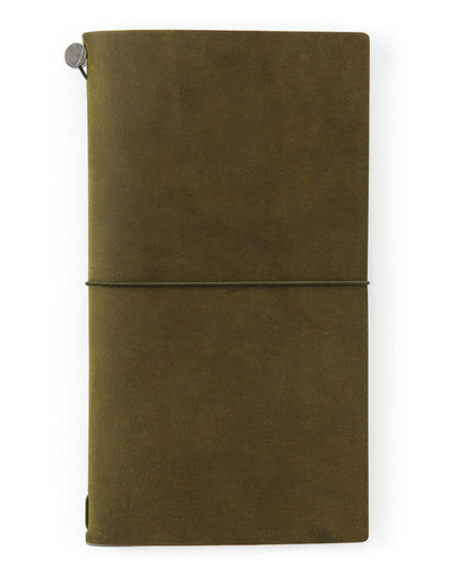 Traveler's Company Notebook Regular Olive - Kit de démarrage