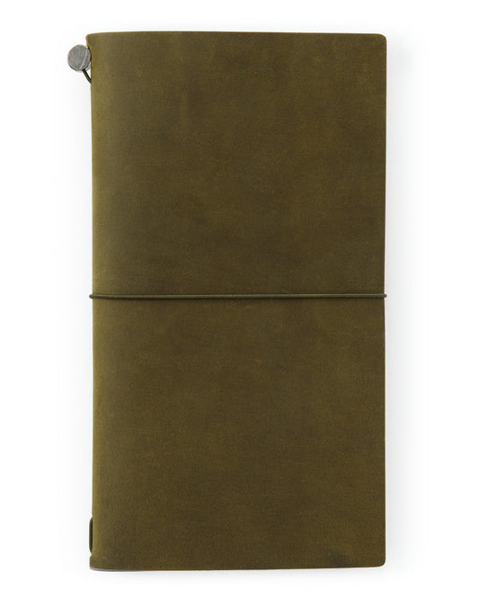 Traveler's Company Notebook Regular Olive - Starter Kit