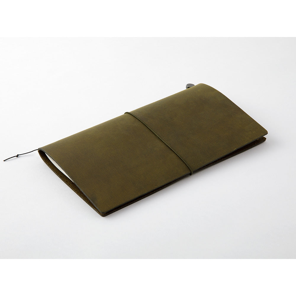 Traveler's Company Notebook Regular Olive - Kit de démarrage