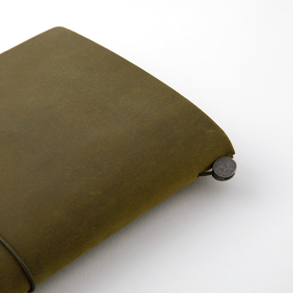 Traveler's Company Notebook Regular Olive - Kit de démarrage
